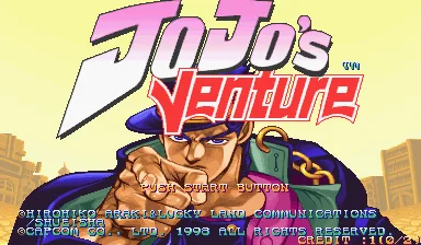 JoJo's Venture (Euro 990128) 封面